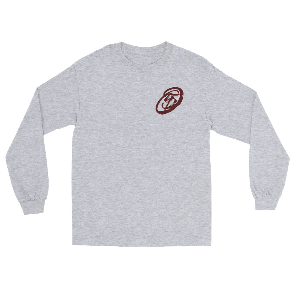 Stitched Logo Long Sleeve Shirt