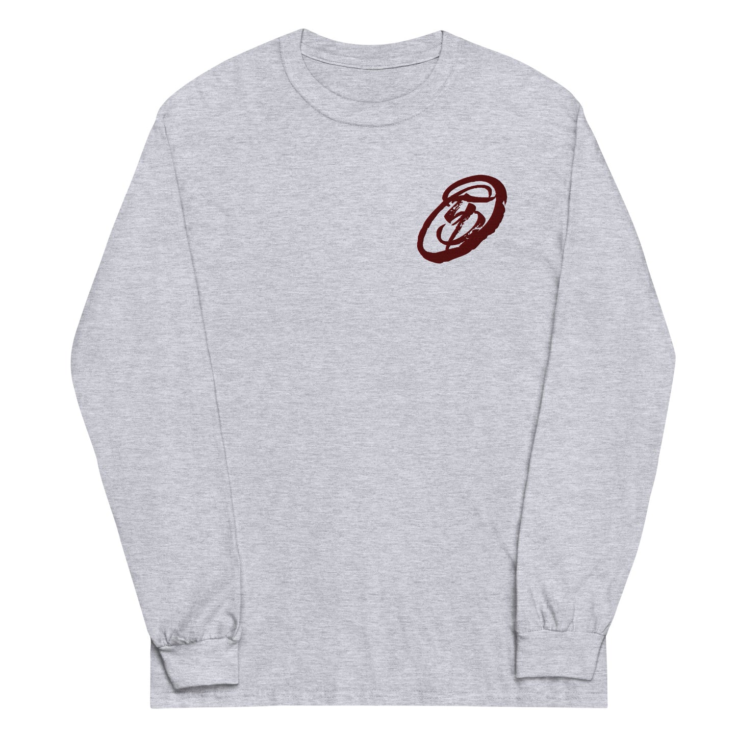 Stitched Logo Long Sleeve Shirt