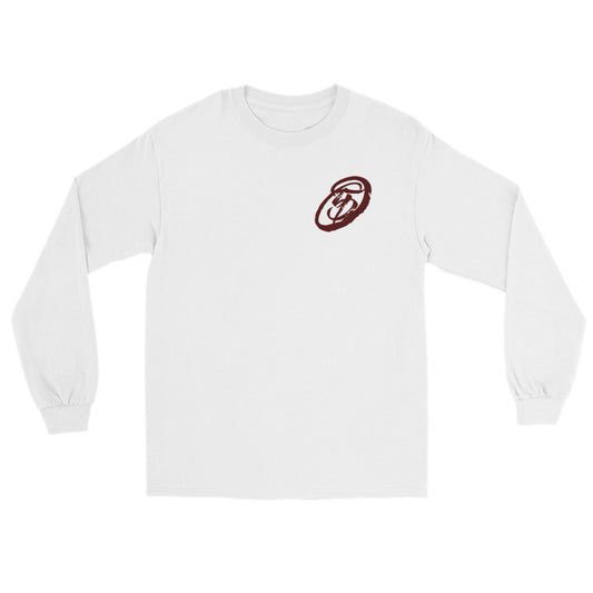 Stitched Logo Long Sleeve Shirt